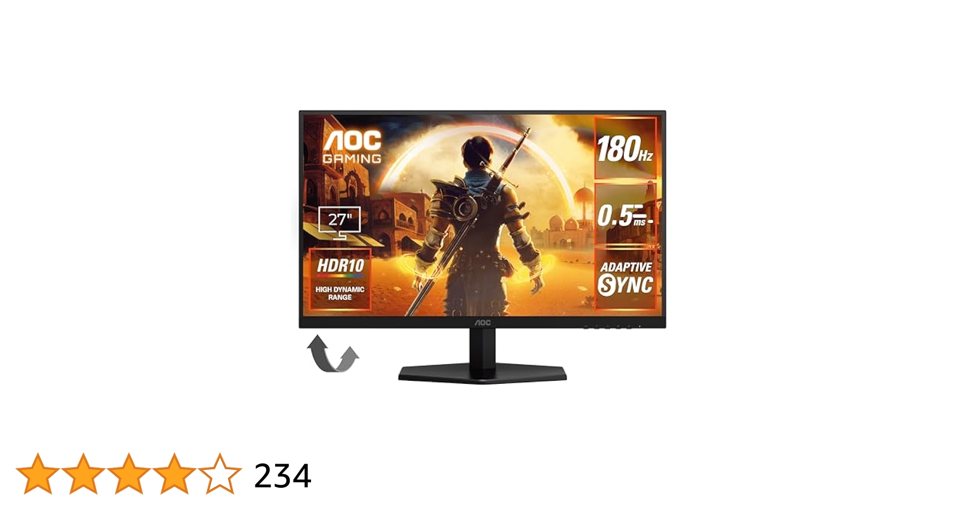 AOC ゲーミングモニター 27インチ 27G42E/11 美品 518kY9LmxqL.jpg_BO30,255,255,