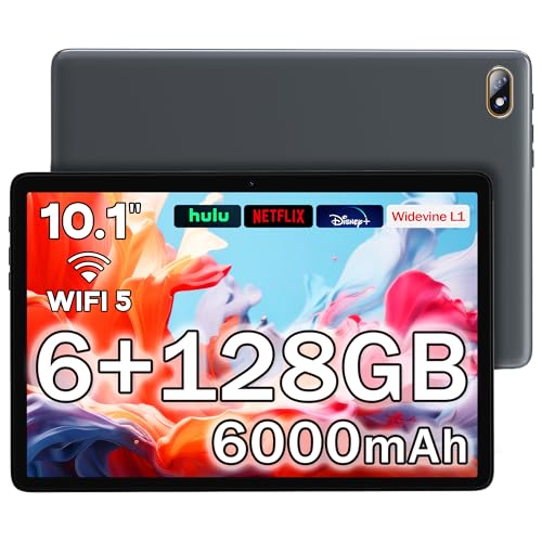 Android Tablet 10-Inch | 6GB RAM, 128GB ROM, 5G Wi-Fi