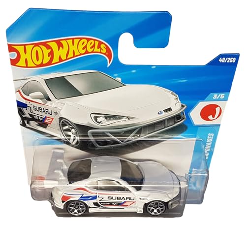Image of Hot Wheels Subaru BRZ J-Imports Ages 3 Years and Up 48 /250 (White)