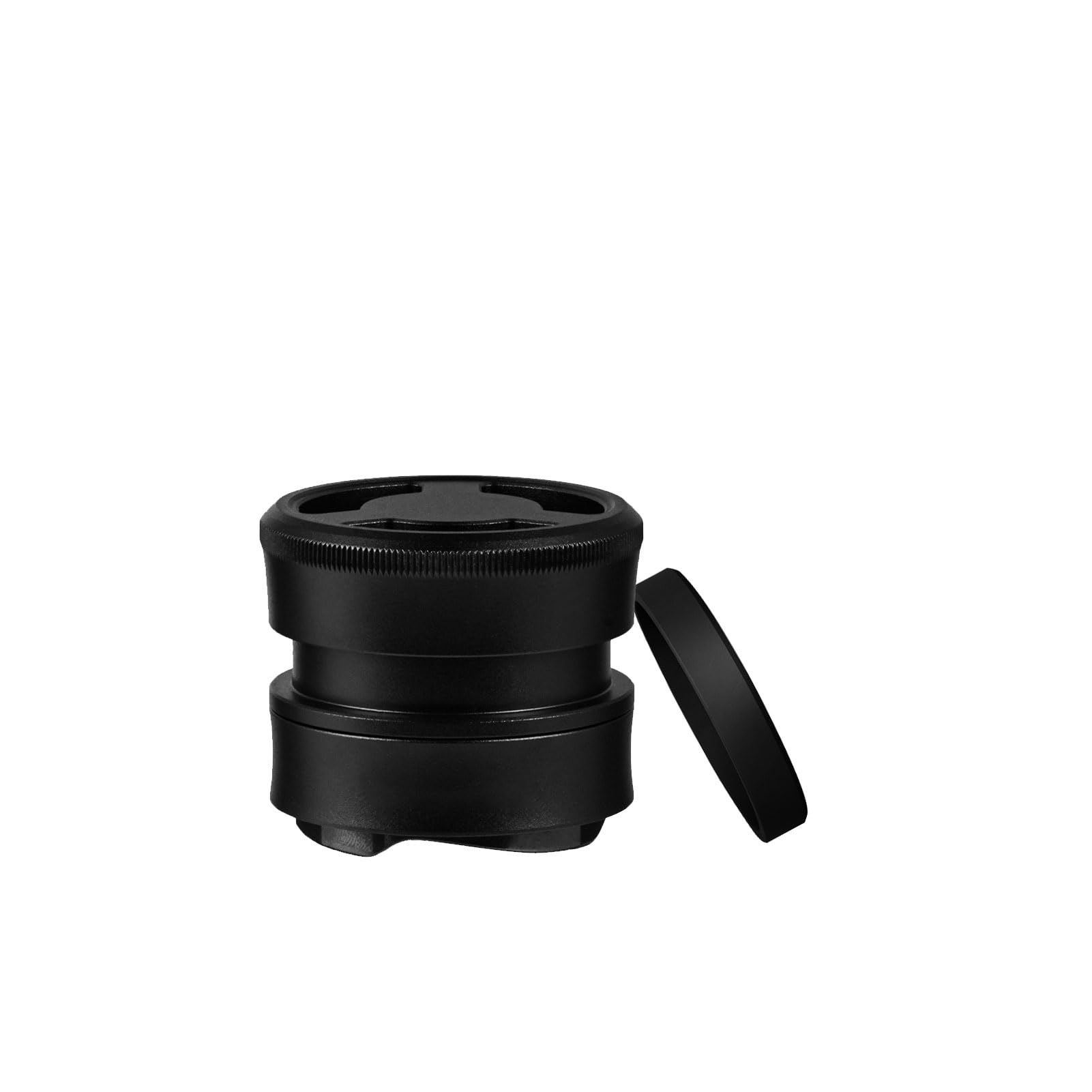 Distribuidor de café Profesional Tamper Base Hurricane Eficiente Rotación de Alta Velocidad para Entusiastas del café Aleación de Aluminio (51mmT7019)
