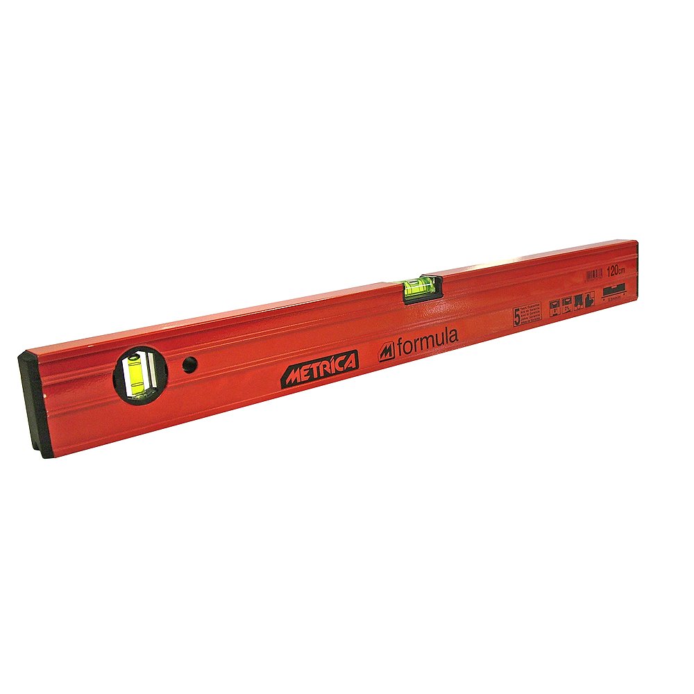 Metrica 32712 Formula Livella, 2 Fiale, 120 cm