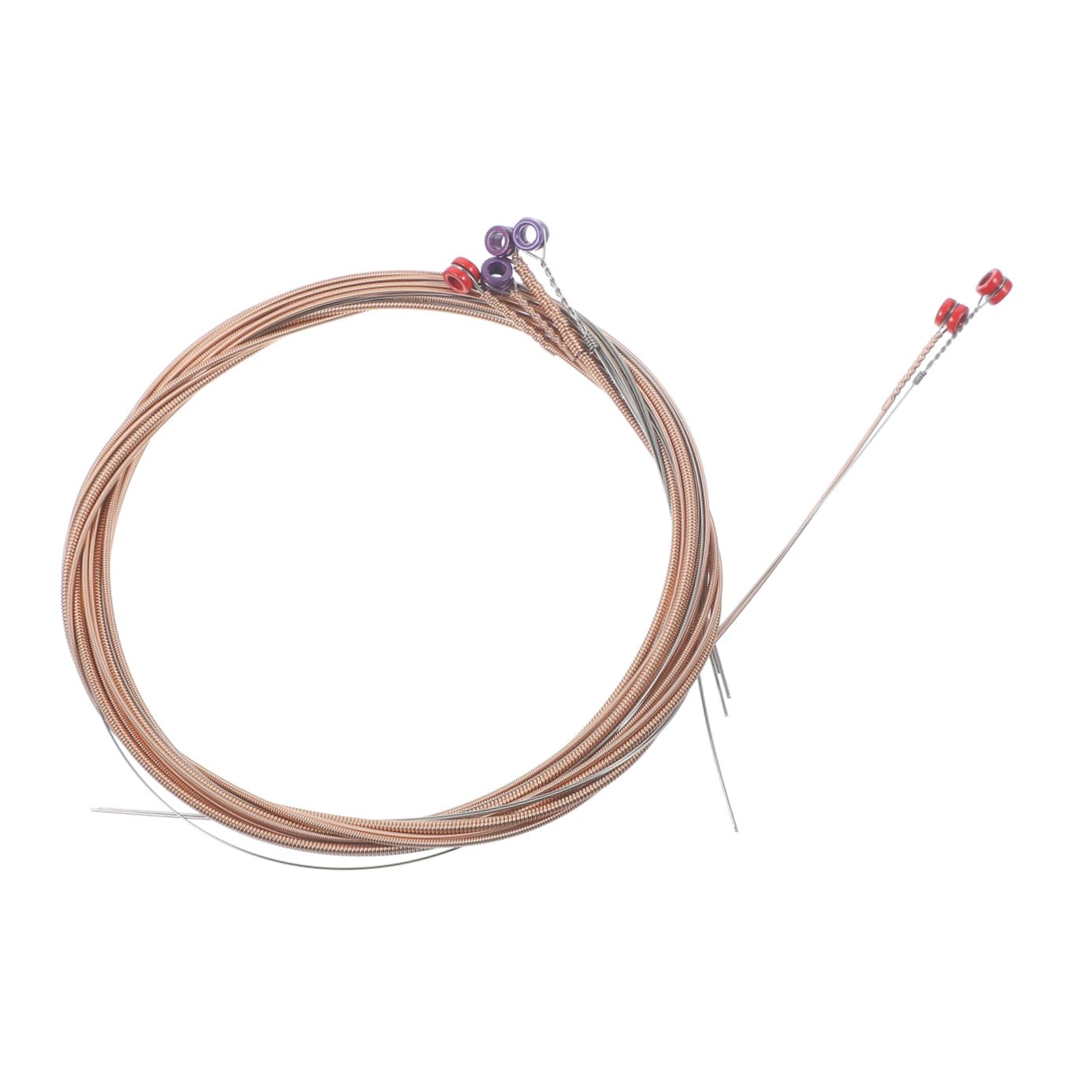 ifundom 24pezzi Corde Per Chitarra Folk Corde Musicali Accessori Per Chitarra Acustica Con Qualità Di Suono Ottimale e Resistenza Duratura