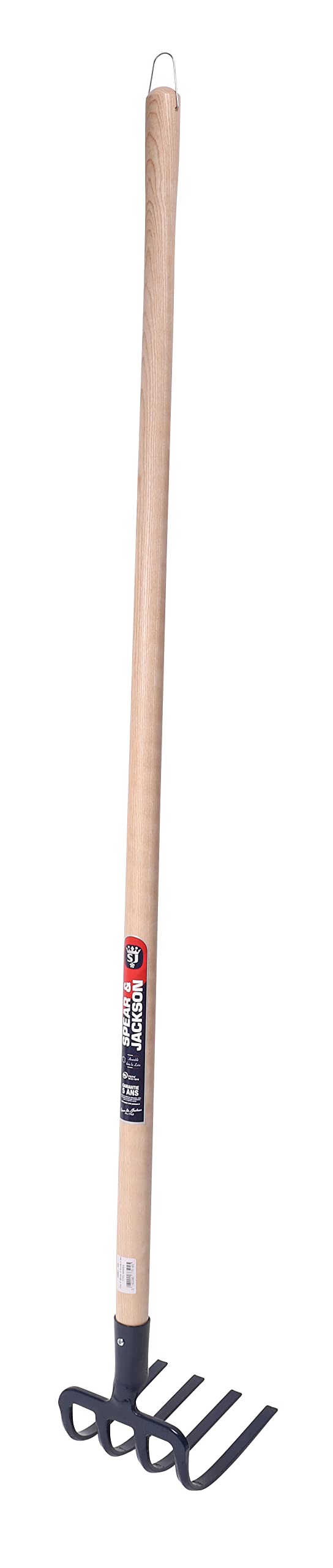 Spear & Jackson 77514 Croc Forcone a bussola 4 denti manico 135 cm