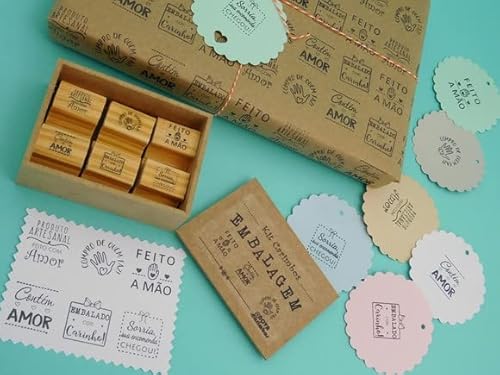 Kit Carimbos Embalagem