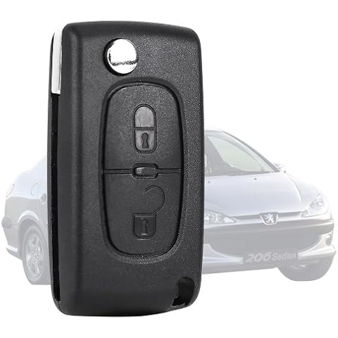 CABLEPELADO 2 Button Remote Control Case V2 for Peugeot 206 107 207 307 407 Citroen C2 C3 C4 C5 C6 Cover