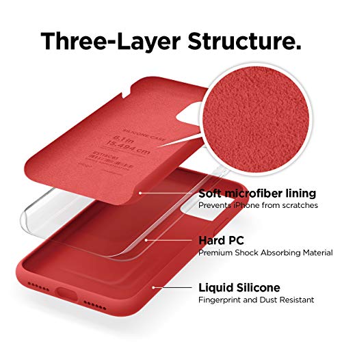 iPhone 11 Hülle elago Liquid Silicone Case für iPhone 11