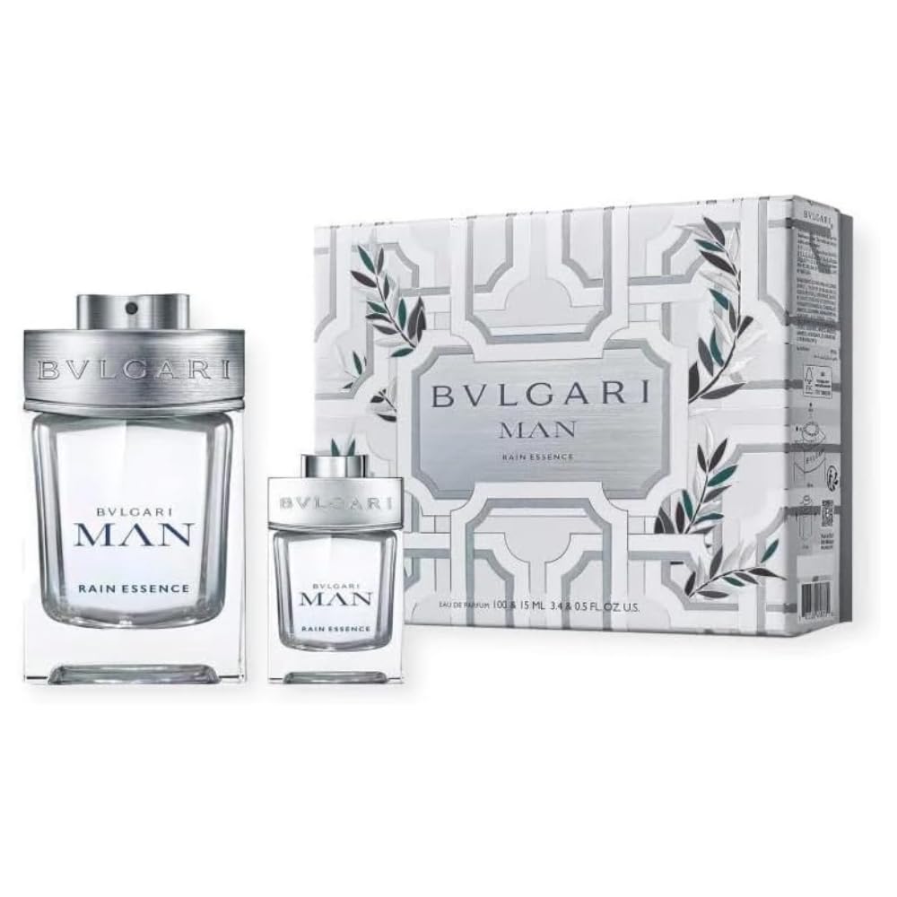 BVLGARI Man Rain Essence Set EDP 100ml 15ml