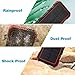 Solar Power Bank, 25000mAh Sendowtek PD 18W Fast Charging 7.5W/10W Qi Wireless Portable Phone Charger 4 Output& 2 Input Huge Capacity Backup Battery Flashlight IP54 Rainproof for Outdoor Camping