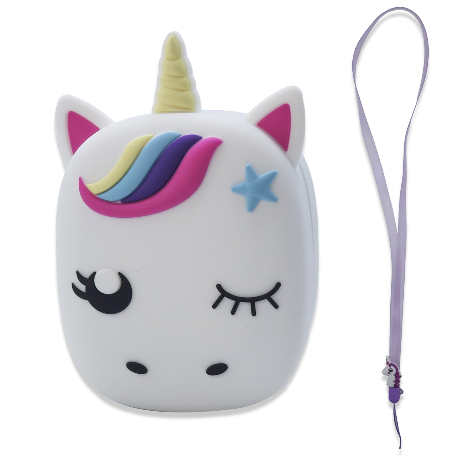 Silicone Case for Bitzee Magicals Digital Pet, Protective Cover for Bitzee Disney Interactive Toy Digital Pet,(White)