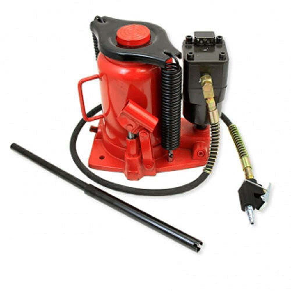 32 Ton Air/Manual Pneumatic Hydraulic Bottle Jack Automotive Repair Tool New,Jikkolumlukka