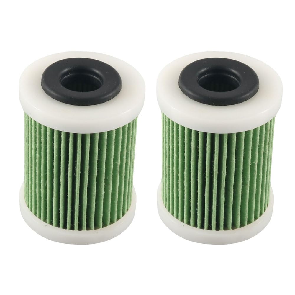 2 Pack Fuel Filter, Fuel Filter Element Outboard Engine Boat Motor Accessories High-Efficiency Filtration Compatible with Yamaha 6P3-WS24A-02-00, 6P3-WS24A-01-00, 6P3-WS24A-00-00
