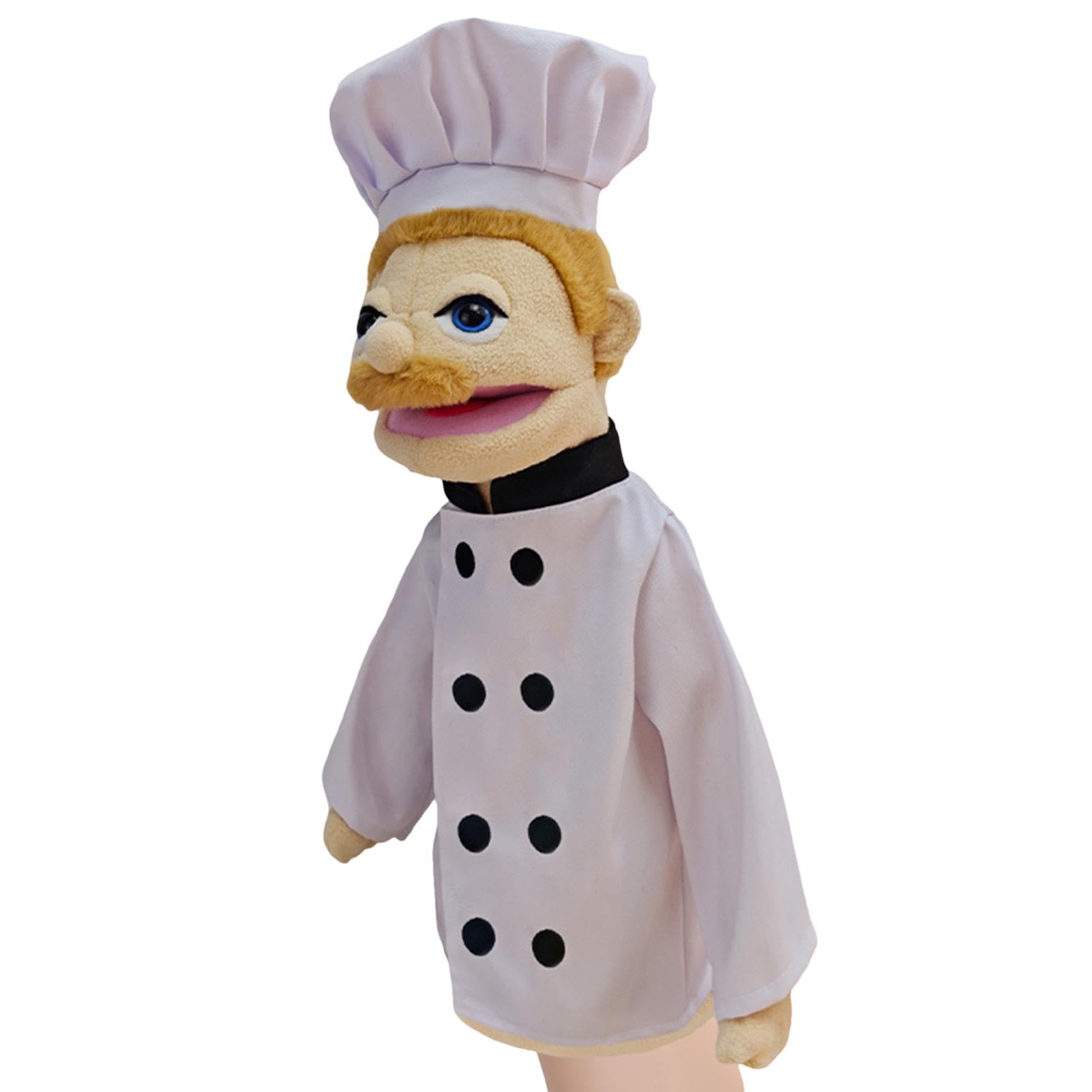 Doctor Hand Puppetas - Hand Puppet | Stuffed Plush Hand Puppet, Educational Puppets, Storytelling Game Toy, Imagination Play, Pretend Play
