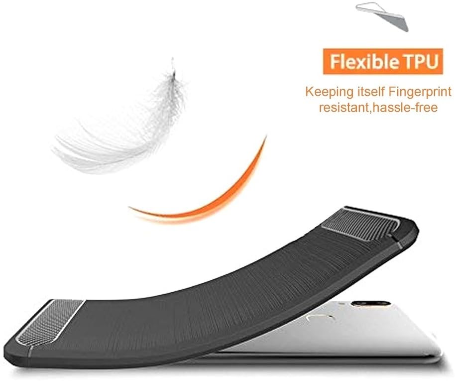 Image of Coverage Hybrid TPU Rubber Back Cover for Samsung Galaxy F14 5G - Black