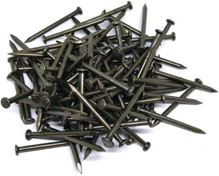 Clavos de acero para madera, 2.5 pulgadas, 110 piezas, marca OqcEha miniatura 6