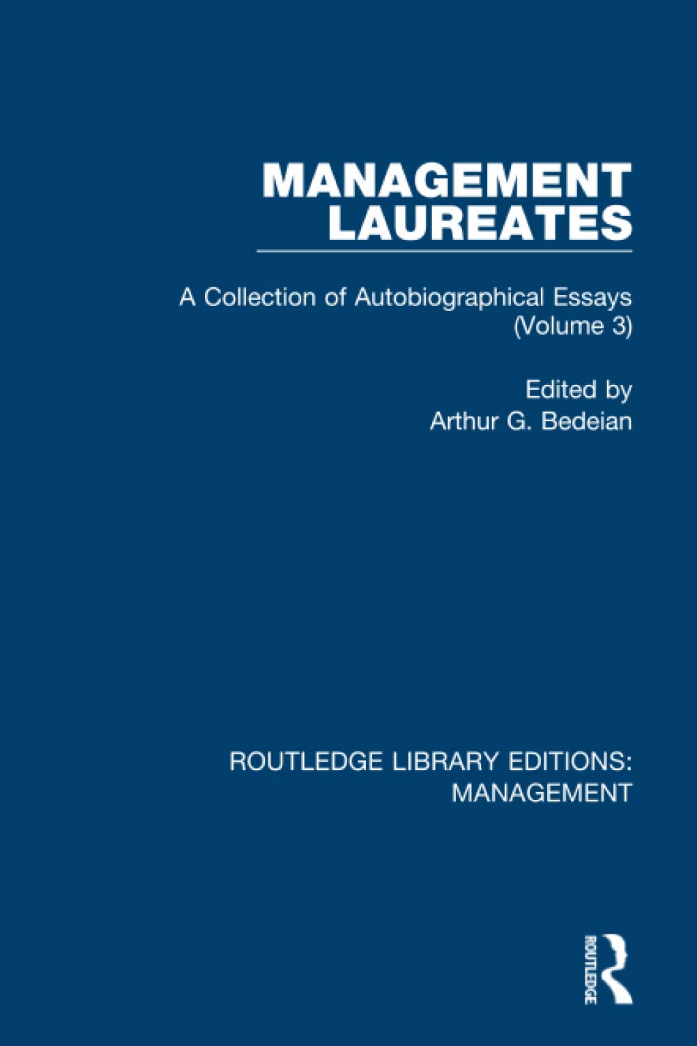 Management Laureates: A Collection of Autobiographical Essays (Volume 3)