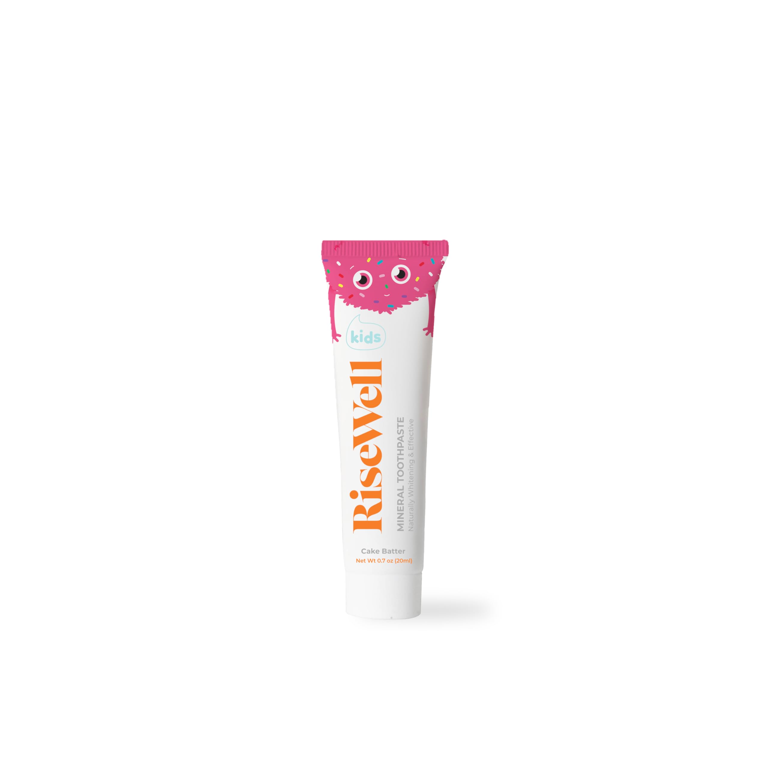 RiseWell Kids Hydroxyapatite Toothpaste Fluoride Free - Cake Batter, 0.7oz