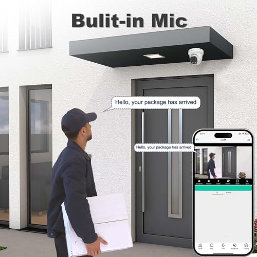 Anpviz 4K PoE IP Camera, 8MP Turret Security IP Camera Outdoor Indoor Wired - Image 5