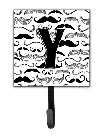 Letter Y Moustache Initial Leash & Key Holder