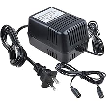 24V AC/AC Adapter Replacement for CZJUTAI JT-850 JT-240V0650A JT-24V850 24V 650mA 850mA 20.4VA 24VAC 0.65A 0.85A 20.4W Changzhou Jutai Class 2 Fits Premier and Others! Christmas Lights