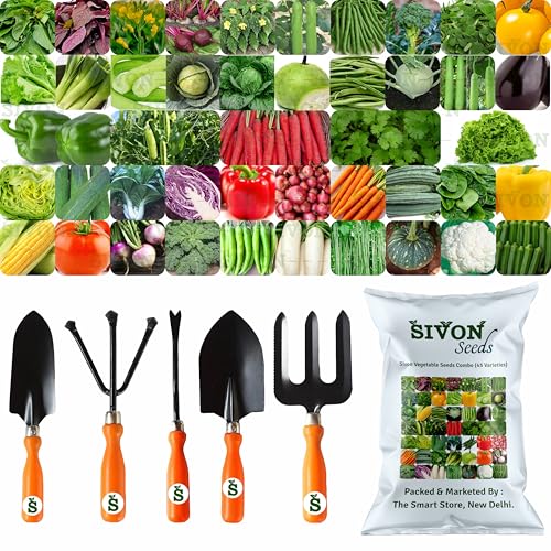 SIVON Vegetable Seeds Combo For Your Home Garden 45 Varieties (20...