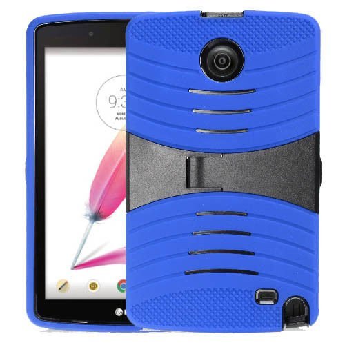 LG G Pad II 8.0 / G Pad F 8.0 Case, BNY-WIRELESS (TM) Rugged High Impact Hybrid Drop Proof Armor Defender Full-body Protection Case Convertible Built in Stand for LG G Pad 2 8.0 -NAVY