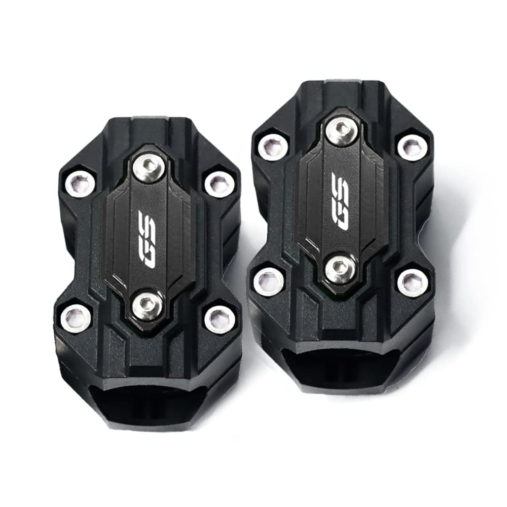 Motore Universale di Protezione Del Respingente Della Protezione Crash Bar Blocco Per R1250GS R1200GS LC ADV f850gs F750GS F650GS F850GS G310GS G310R (Nero)