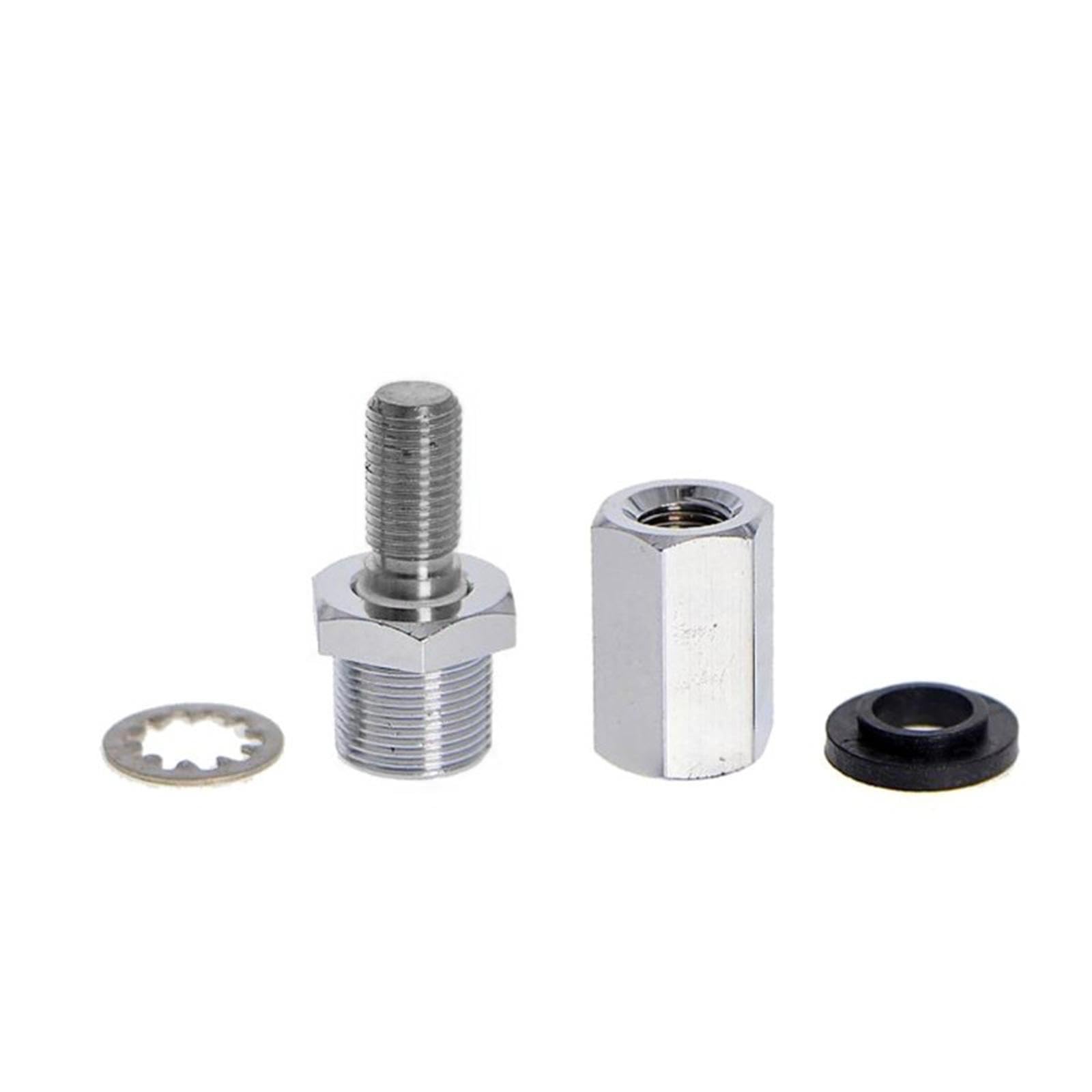 4X Adaptador de Antena CB, Conector Universal para Camiones, Accesorios Metálicos para Automóviles, Modificación Duradera, Fácil Instalación, Mon