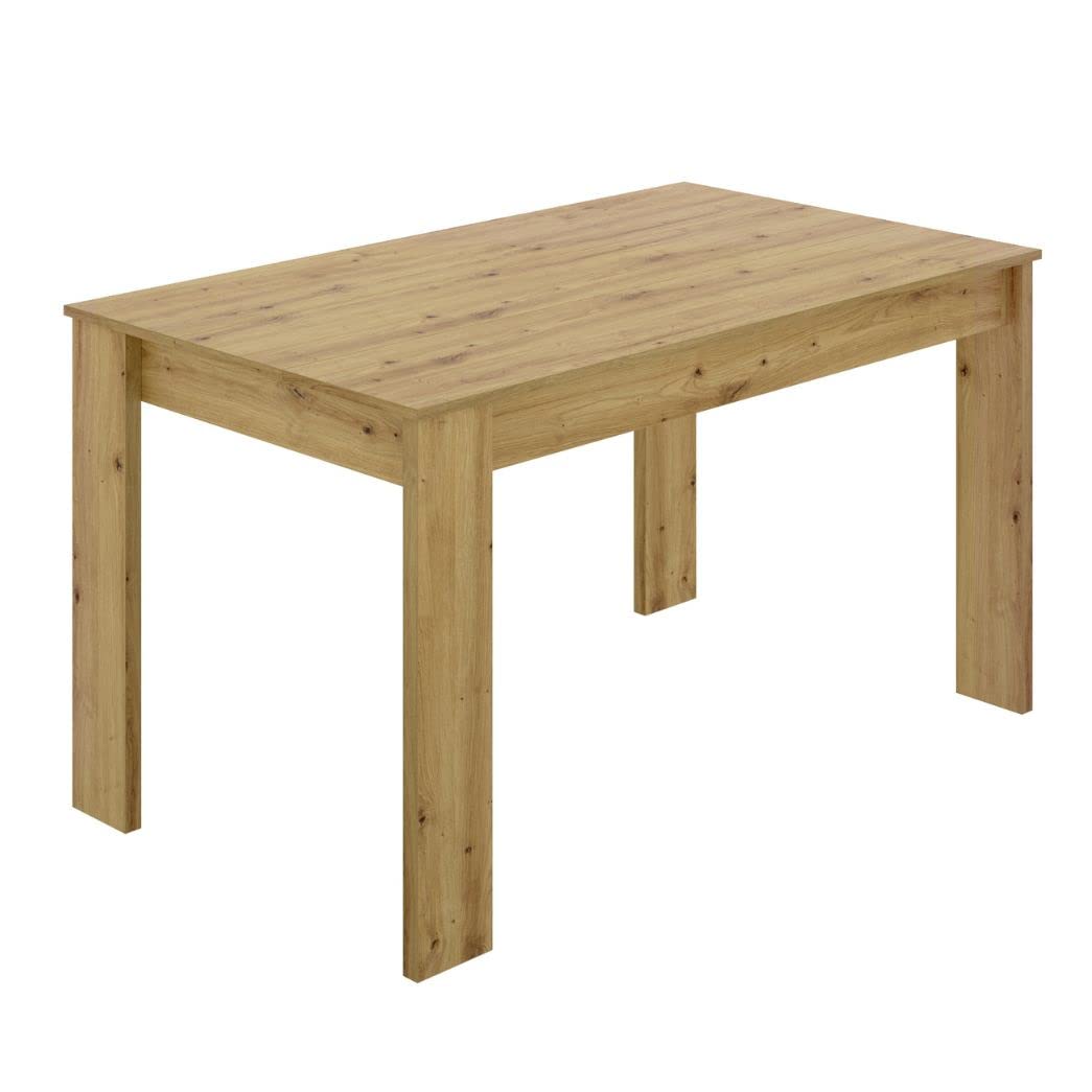 DEKIT GRUPO RIMOBEL Sami Mesa de Comedor Fija, Melamina, Nordic, 77x139x81 cm