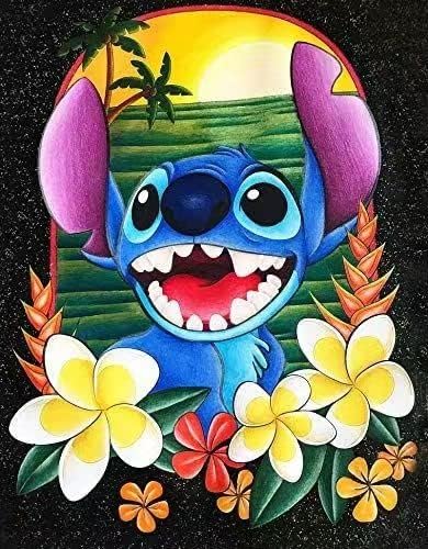 5D DIY Diamond Art Painting Kits Full Drill for Adults Kids, Cartoon Diamond Crystal Rhinestone Gem Crafts Cross Stitch Embroidery Pictures Painting by Numbers for Home Wall Decor (Cartoon 1)
