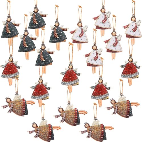 XFSRG Weihnachtsbaumschmuck 20 Stück Engel Anhänger...