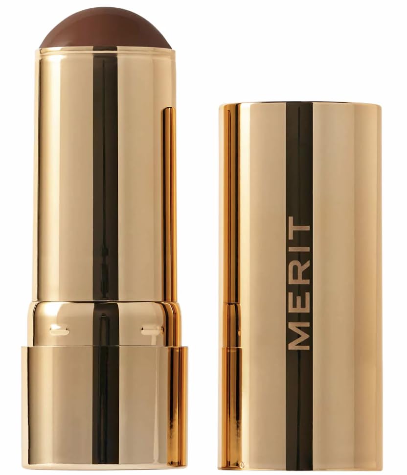 MERIT Bronze Balm Sheer Sculpting Bronzer LEO, 0.44 Fl Oz (Pack of 1)