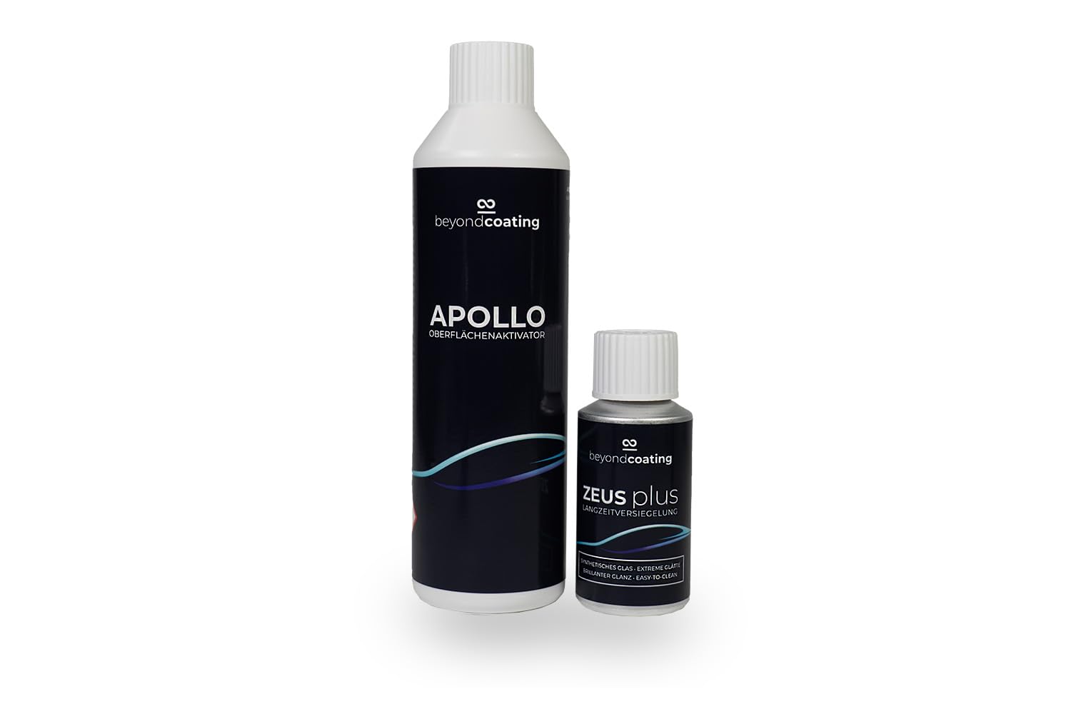 ZEUSplus Keramik-Versiegelung Starter Set 50 ml | Keramikversiegelung Auto für bis zu 3 Jahren Schutz | professioneller Schutz vor Wasser, Schmutz, Kratzern u.v.m. | Langzeitschutz