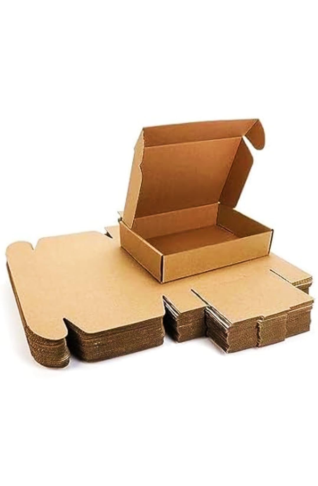 SANDUUQ Multipurpose Brown Cardboard Box for Packing, Packing Material, E-Flute Packing Flat Corrugated Boxes 7.25x6x1.75 Inch 3 Ply Boxes for online Selling/E-commerce Shipping (Pack of 100) (B0DB5PMMVZ) Amazon Price History, Amazon Price Tracker
