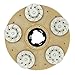 Concrete Grinding Plate for Swing Machines with 5 Cup Wheels- MAX RPM 175