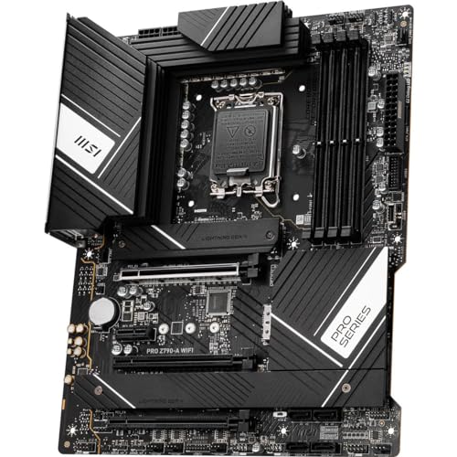 PRO Z790-A WIFI, ATX - Supporta processori Intel Core di 12a e 13a generazione, LGA 1700 - 80A SPS VRM, DDR5 Memory Boost 7200+MHz/OC, PCIe 5.0 e 4.0 x16, 4 x M.2 Gen4, Wi-Fi 6E, 2.5G LAN - Scheda madre - Immagine 2