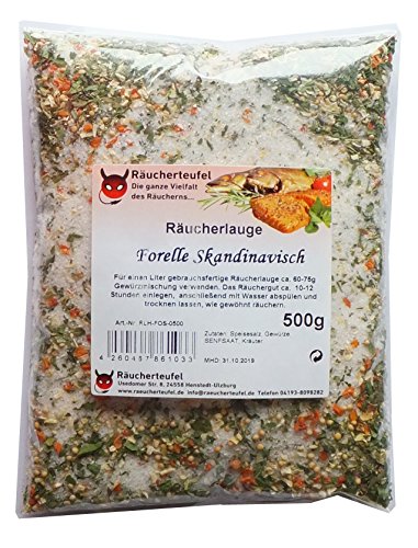Räucherteufel Räucherlauge Forelle Skandinavische Art 500g Cover