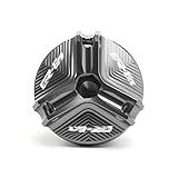 Cubierta de la tapa del depósito de fluidos de la motocicleta