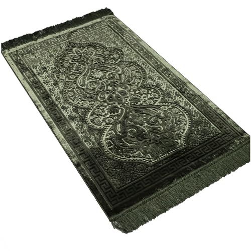 Tapete de Oración de Terciopelo MODEFA Paisley 70x110cm miniatura 4