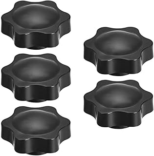 Tool parts Clamping Handle Screw Knobs Handle M10 Threaded Star-Shape 5pcs