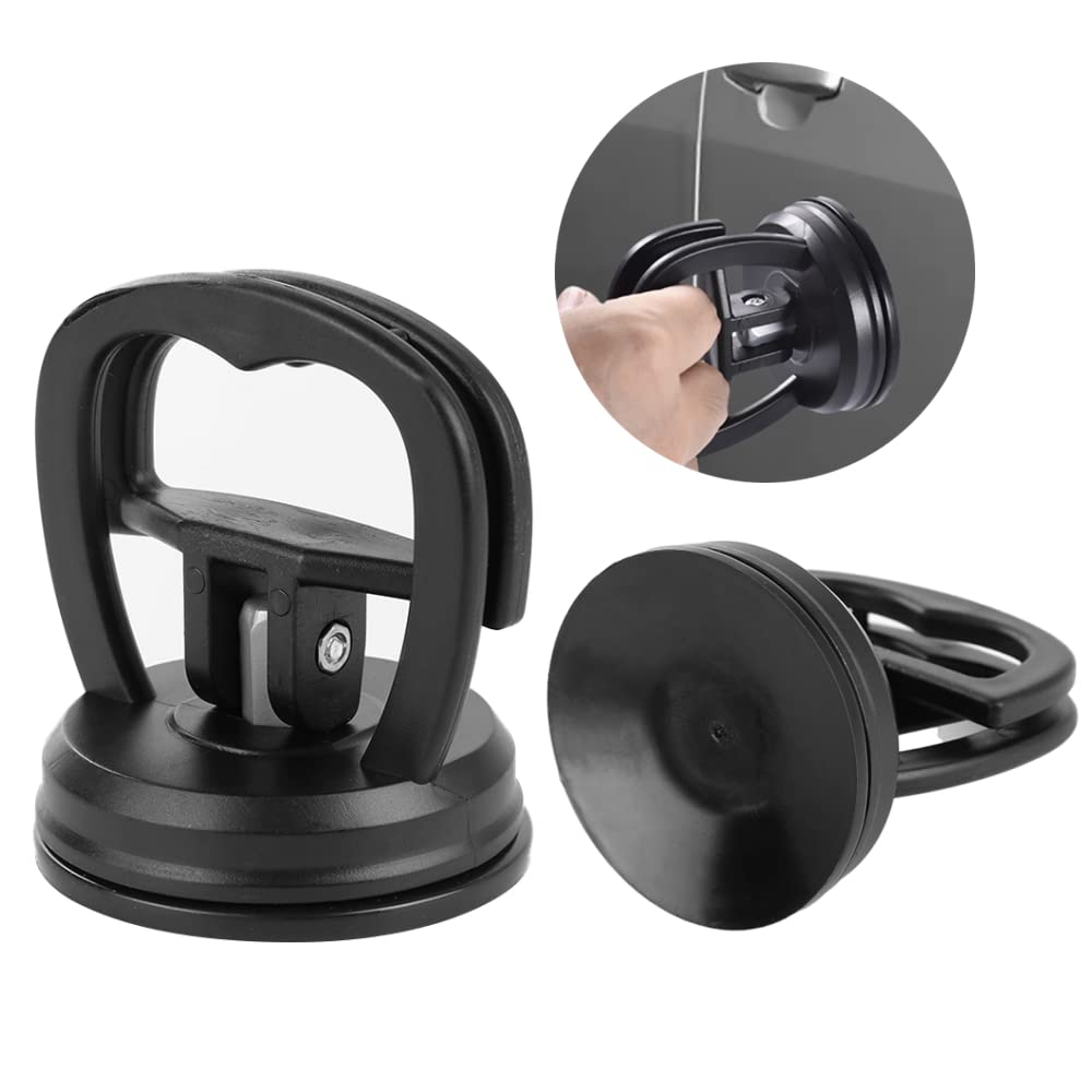 SimpTronic 2pcs Suction Cup Dent Puller Handle Lifter-Universal Car Dent Remover Kit for Car Dent Repair, Dent Remover Tools,Glass,Tiles, Mirror, Granite Lifting and Objects Moving