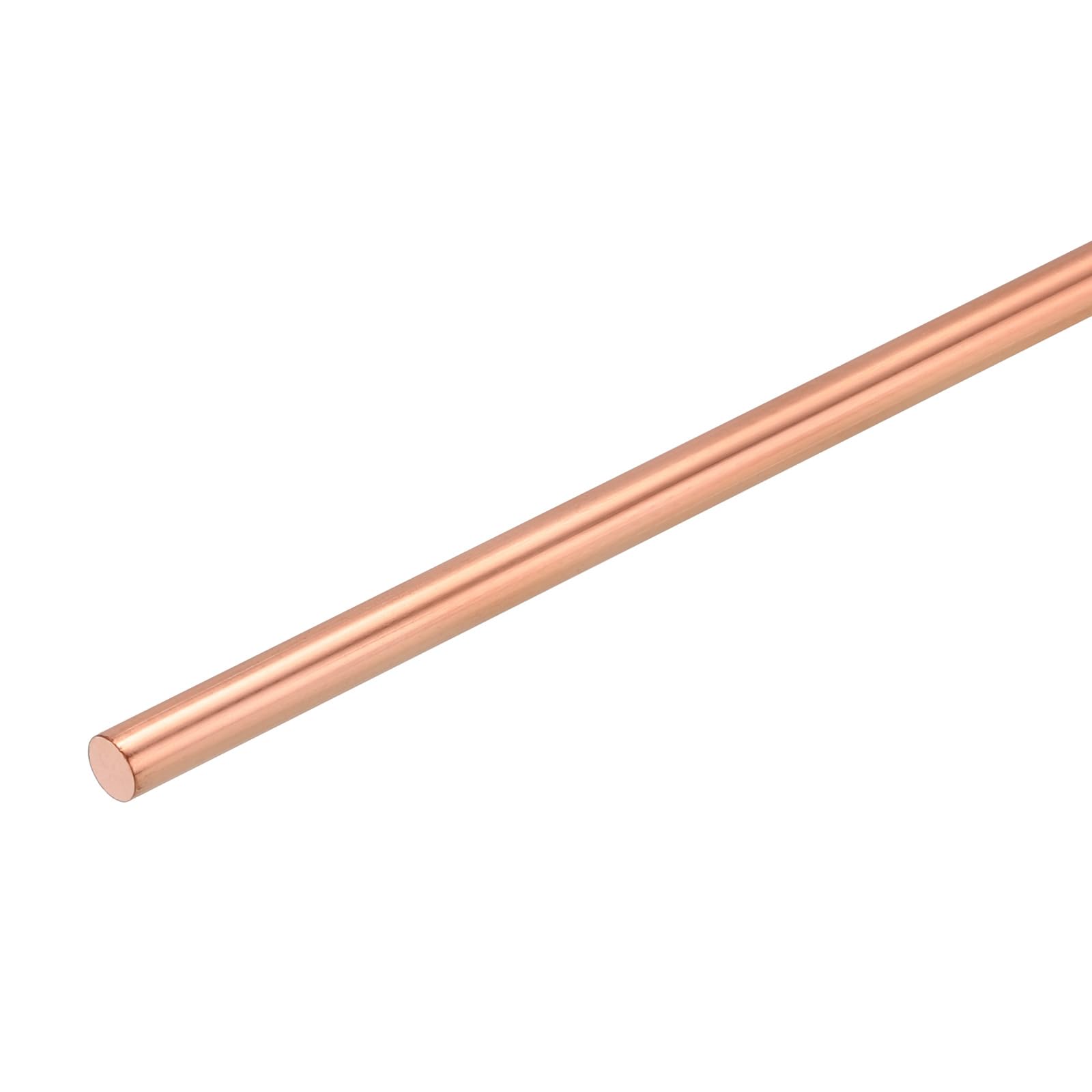 Sourcing Map 5er-Pack Kupfer-Rundstab – 5 Mm Durchmesser, 150 Mm Länge, Massiv, Hochreines Kupfer, Für DIY, Modellbau, Wellen & Drehbankarbeiten