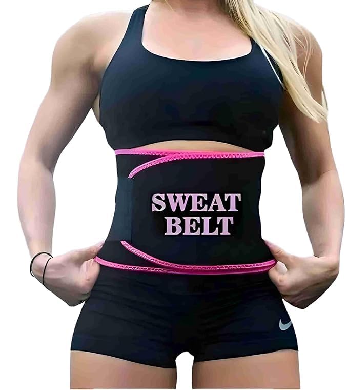 ALN® Weight Loss Hot Slimming Belt for Women and Men Belly fat Sweat Slim Belt Neoprene Fat Burning Sauna Waist Trainer Healthy Sweat, Weight Loss, Fat Burner Lower Back Suppoert Posture (Free Size) ALN® Weight Loss Hot Slimming Belt for Women and Men Belly fat Sweat Slim Belt Neoprene Fat Burning Sauna Waist Trainer Healthy Sweat, Weight Loss, Fat Burner Lower Back Suppoert Posture (Free Size)