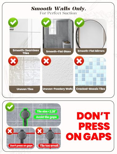 Corner-Shower-Caddy-Suction-CupShower-Shelves-with-HooksNo-Drilling-Powerful-Suction-Bathroom-Organizers-and-StorageRemovable-Waterproof-Rustproof-Shower-Bathroom-Accessories-DecorGrey-2Pack