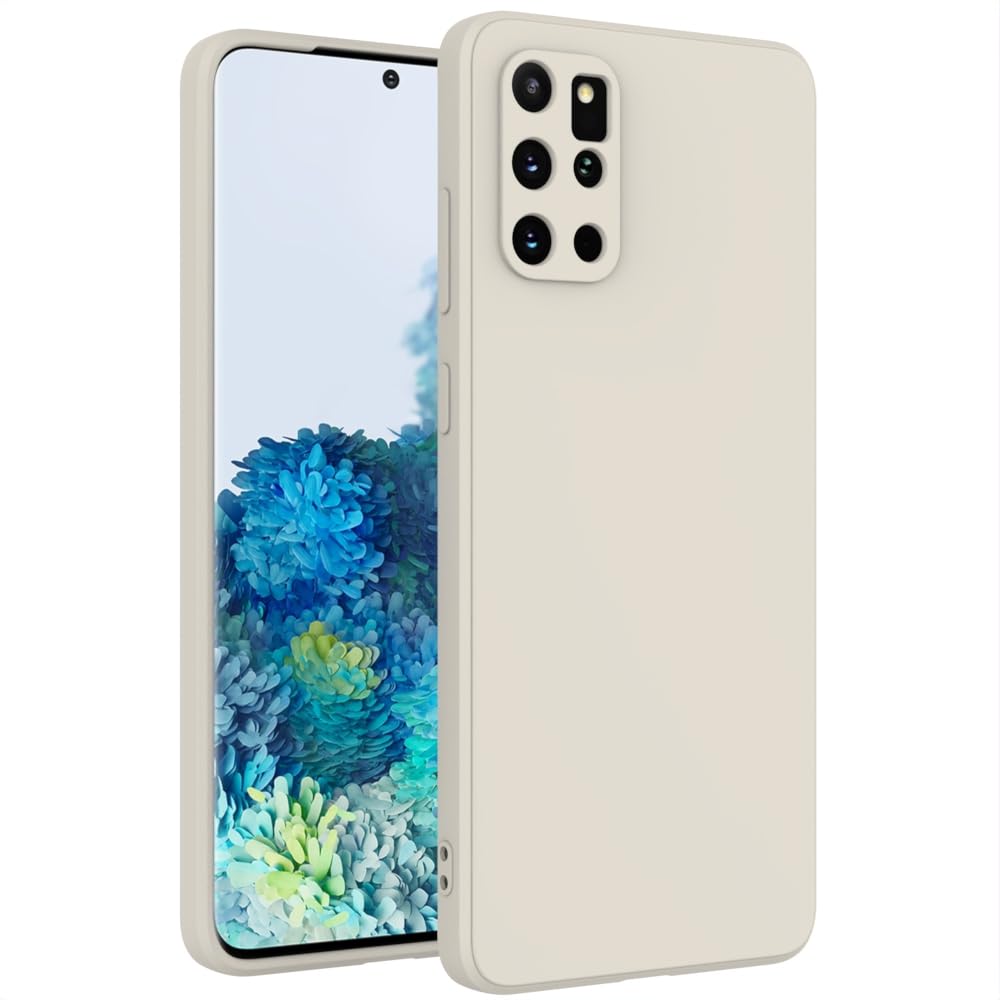 for Samsung Galaxy S20 Plus Case White, Scratch Resistant with Soft Touch, Slim Thin Phone Cover for Samsung Galaxy S20 Plus