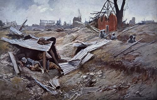 Tableaux Première bataille de la Somme pour une décoration de chambre historique