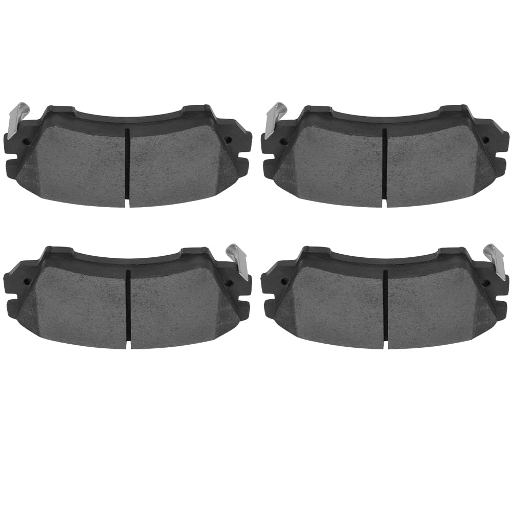 SCITOO D1404 Front Ceramic Brake Pads Sets Fit For Chevrolet Camaro 2010-2015,For Chevrolet Caprice 2011-2017