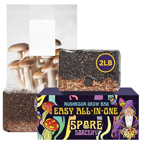 SPORE SORCERY 2 LB All-in-One Grow Bag: Up to 16oz of...