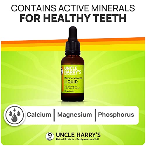 Uncle Harry'S Natural & Fluoride-Free Remineralization Liquid For Tooth Enamel - Freshens Breath & Strengthens Teeth thumb #2