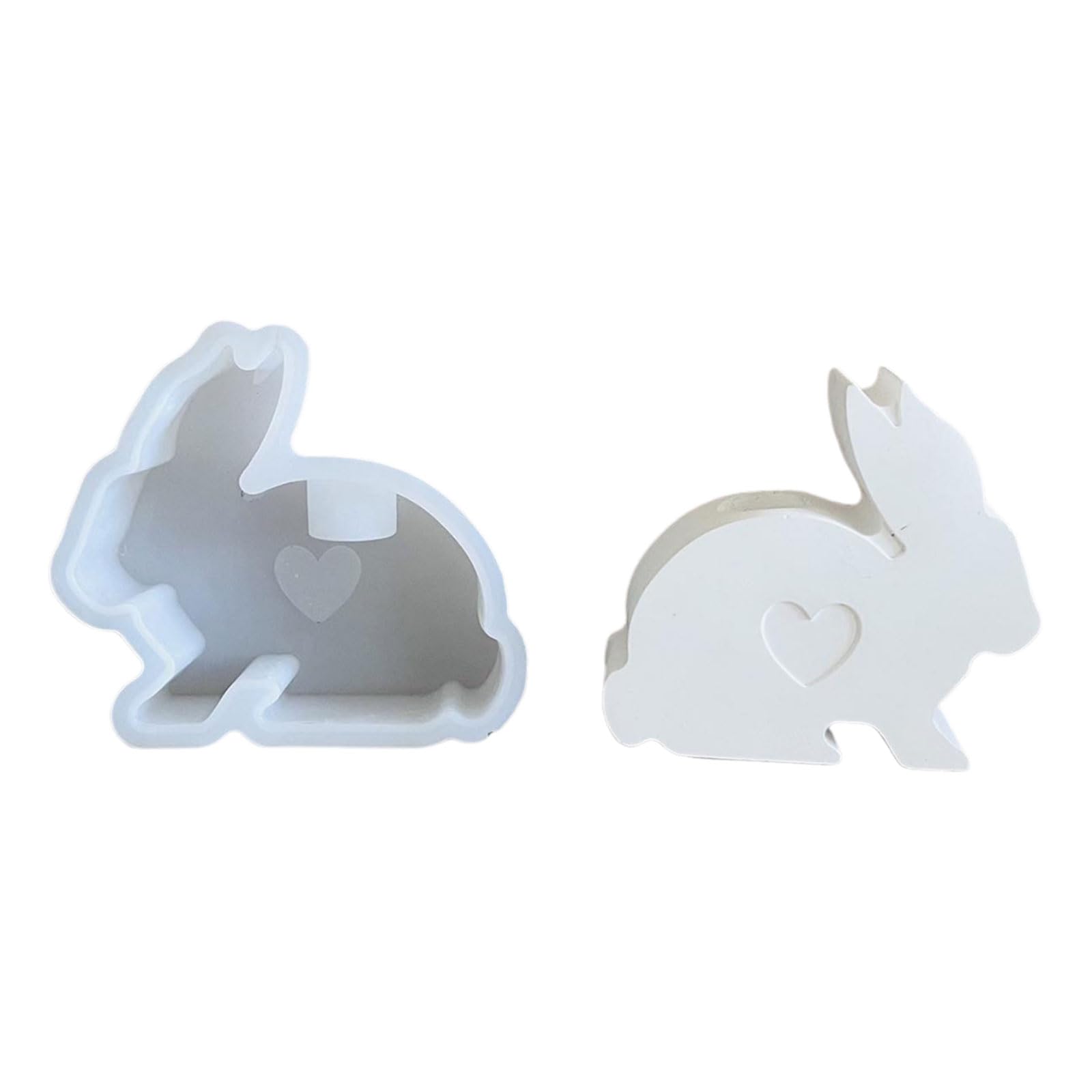Nucelit Statue Silicone Holder Molds for Epoxy Resin Home Decoration Silicone Candlestick Molds