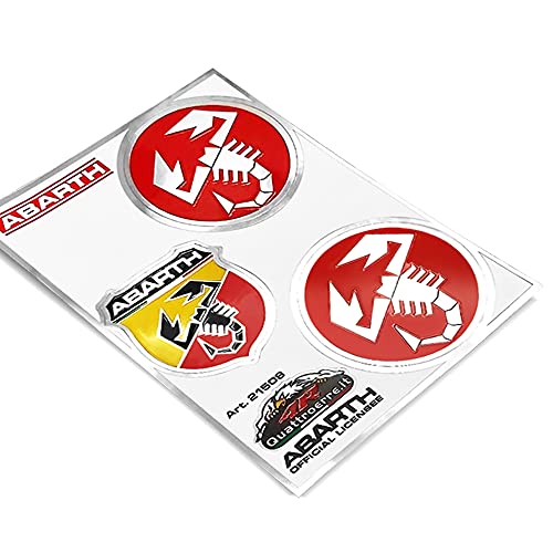Image of Set of 2 Racing Scorpions + 1 Small Shield, 94 mm x 131 mm, Set of 3